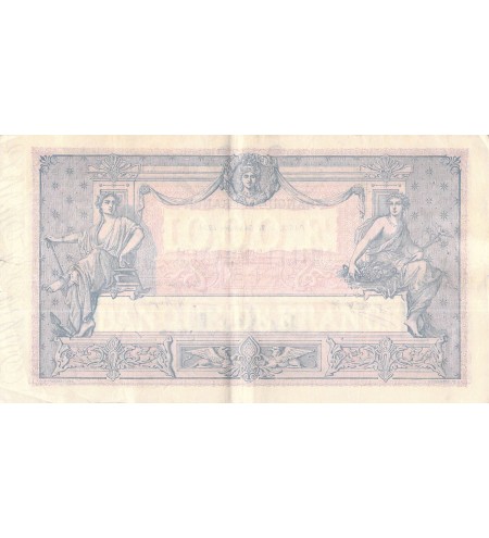 FRANCE - 1000 FRANCS BLEU ET ROSE 31/12/1924 - SERIE X.1816 - TB+