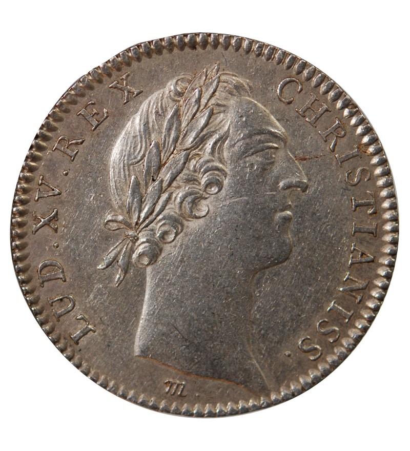 ETATS DE BRETAGNE, LOUIS XV – JETON ARGENT 1756 Daniel 103