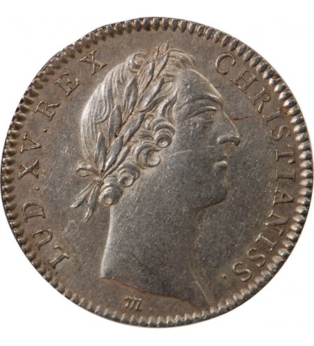 ETATS DE BRETAGNE, LOUIS XV – JETON ARGENT 1756 Daniel 103