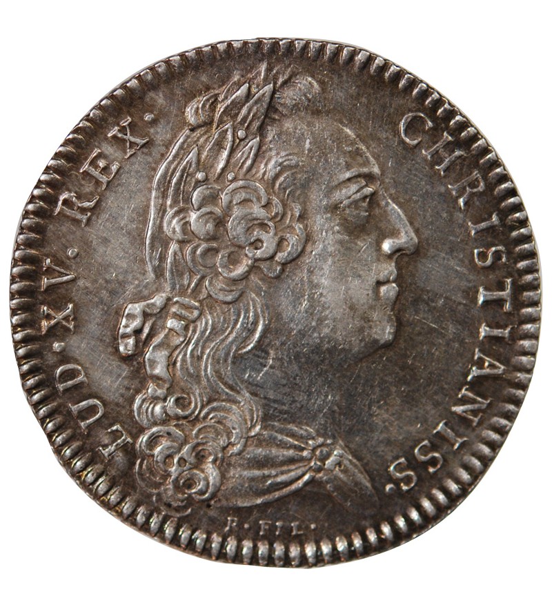 ETATS DE BRETAGNE, LOUIS XV - JETON ARGENT 1772 MORLAIX