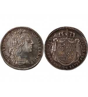 ETATS DE BRETAGNE, LOUIS XV - JETON ARGENT 1772 MORLAIX 2