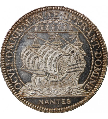 CHAMBRE DE COMMERCE DE NANTES - JETON ARGENT poinçon Abeille (1860 /1879)
