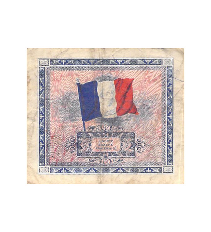 IMPRESSION AMÉRICAINE - 2 FRANCS DRAPEAU Type 1944 - NUMÉROS VARIÉS - TB
