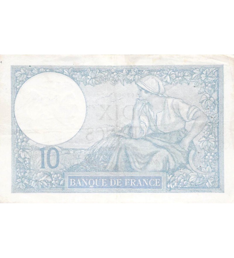 FRANCE - 10 FRANCS MINERVE 28/09/1939 - TTB