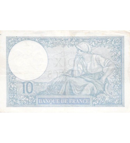 FRANCE - 10 FRANCS MINERVE 28/09/1939 - TTB