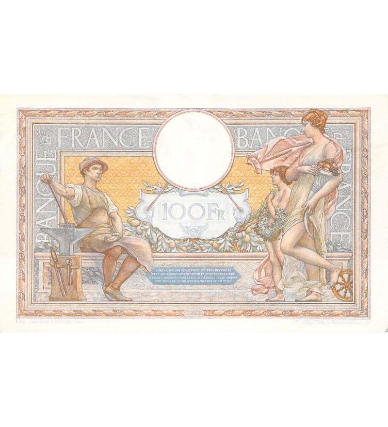 FRANCE, LUC-OLIVIER MERSON - 100 FRANCS 22/03/1934 - SUP