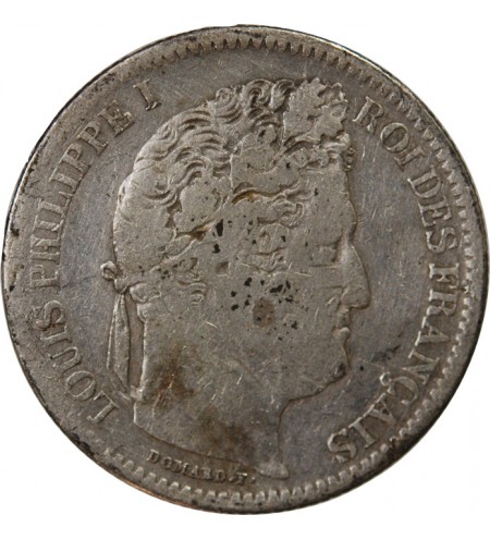 LOUIS PHILIPPE﻿ - 2 FRANCS ARGENT 1833 W LILLE