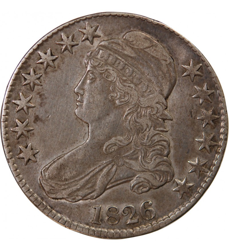 USA - 1/2 DOLLAR "Capped Bust" 1826