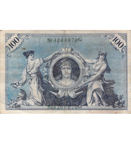 ALLEMAGNE - 100 MARK 07/02/1908