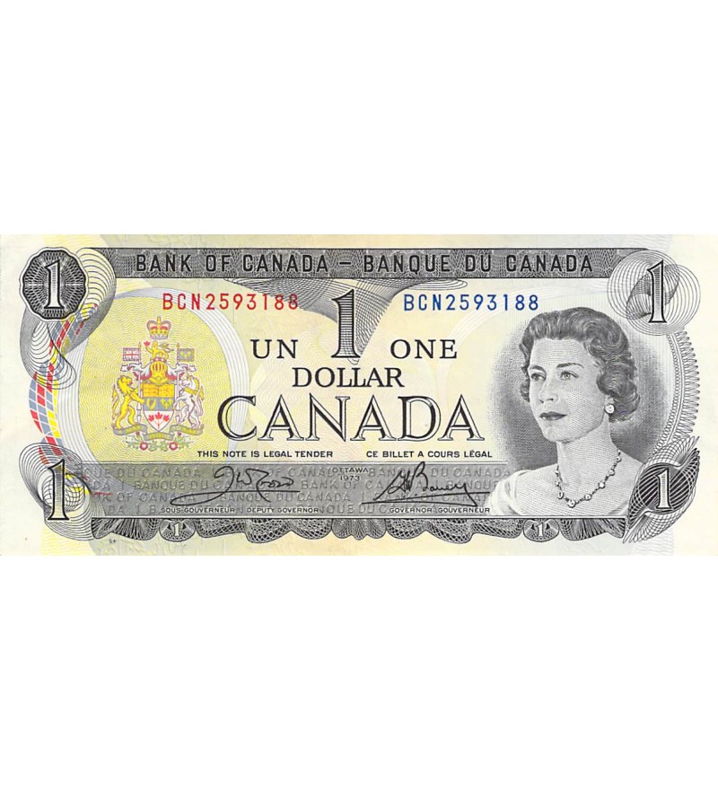 CANADA, ELISABETH II - 1 DOLLAR (1973)