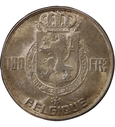 BELGIQUE, PRINCE CHARLES - 100 FRANCS 1950 - DYNASTIE