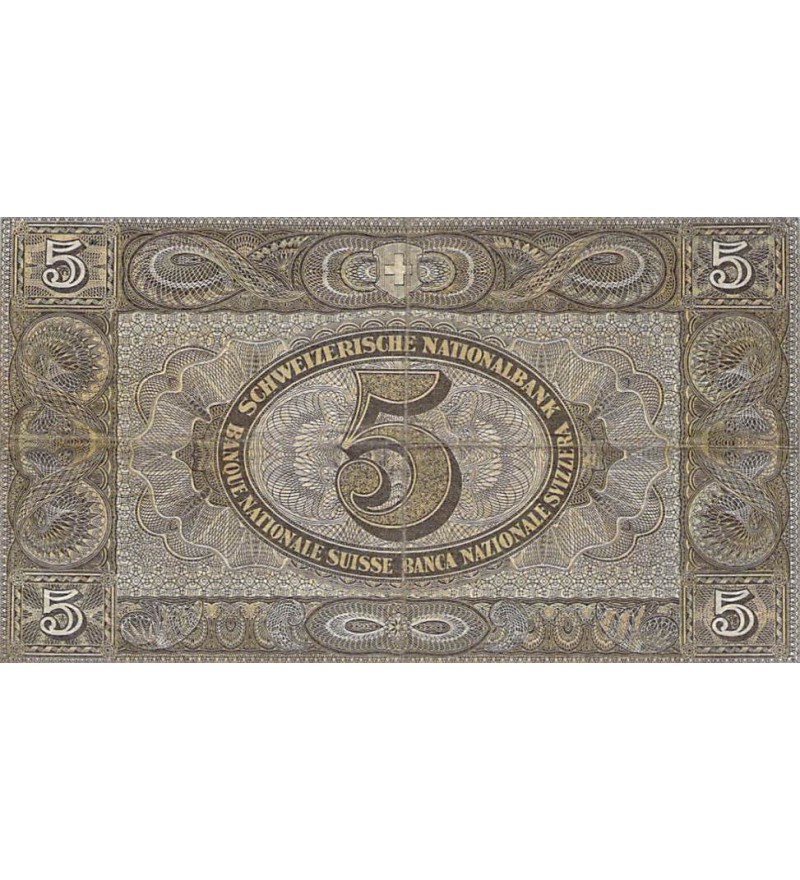 SUISSE, GUILLAUME TELL - 5 FRANCS 22/02/1951