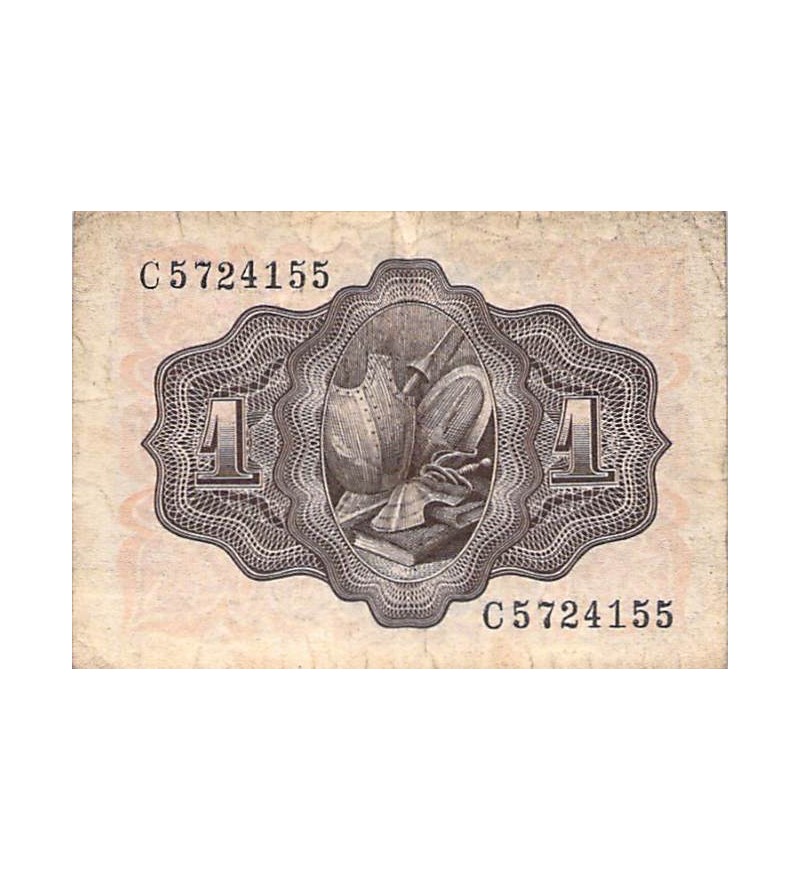 ESPAGNE, DON QUICHOTTE - 1 PESETA 19/11/1951