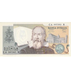 ITALIE, GALILÉE - 2000 LIRE 1983 2