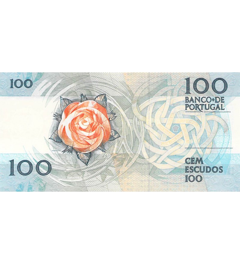 PORTUGAL, FERNANDO PESSOA - 100 ESCUDOS 16/10/1986
