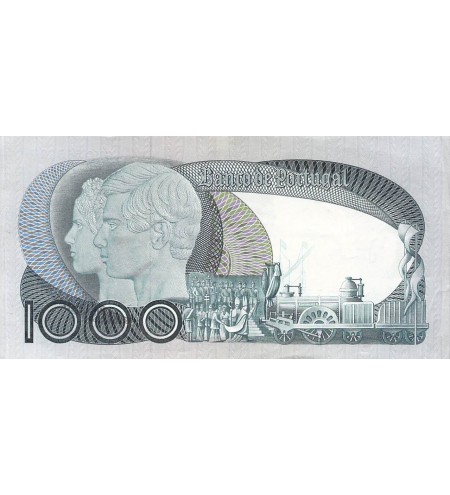 PORTUGAL, PEDRO V - 1000 ESCUDOS 03/12/1981 - TTB+