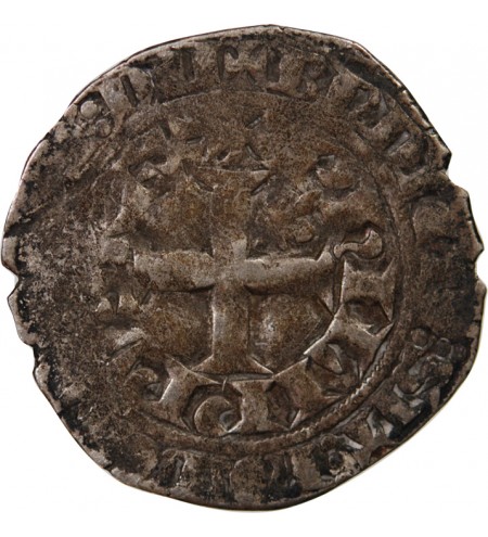 PHILIPPE VI DE VALOIS - GROS A LA FLEUR DE LYS 1328 / 1350