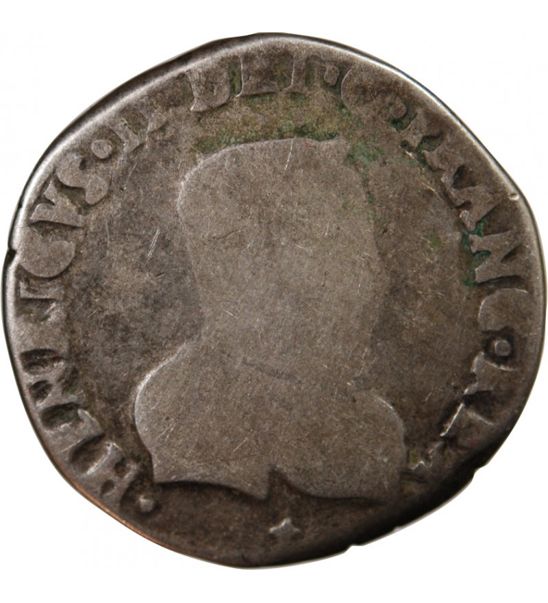 CHARLES IX, AU NOM D'HENRI II - TESTON ARGENT 1561 GRENOBLE