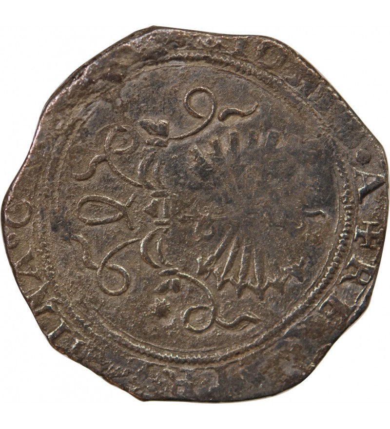 ESPAGNE, FERDINAND II ET ISABELLE - 4 REALES ARGENT 1497-1566 SEVILLE