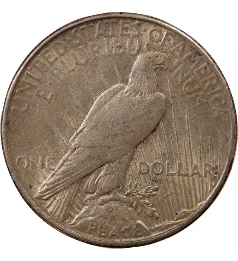 USA - PEACE DOLLAR ARGENT 1923 S SAN FRANCISCO
