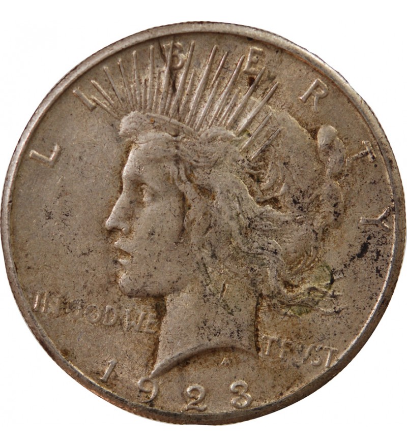 USA - PEACE DOLLAR ARGENT 1923 S SAN FRANCISCO
