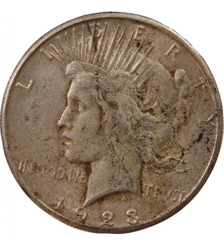 USA - PEACE DOLLAR ARGENT 1923 S SAN FRANCISCO