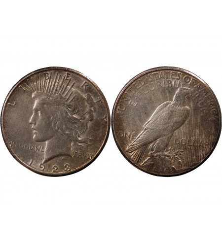 USA - PEACE DOLLAR ARGENT 1923 S SAN FRANCISCO