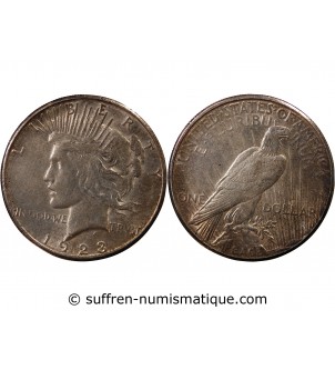 USA - PEACE DOLLAR ARGENT 1923 S SAN FRANCISCO