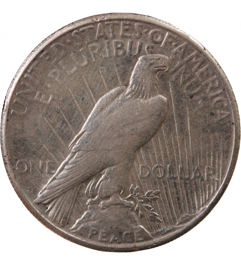 USA - PEACE DOLLAR ARGENT 1923 S SAN FRANCISCO