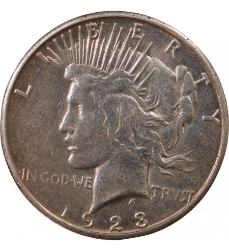 USA - PEACE DOLLAR ARGENT 1923 S SAN FRANCISCO