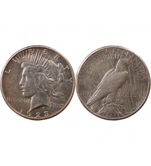 USA - PEACE DOLLAR ARGENT 1923 S SAN FRANCISCO 2