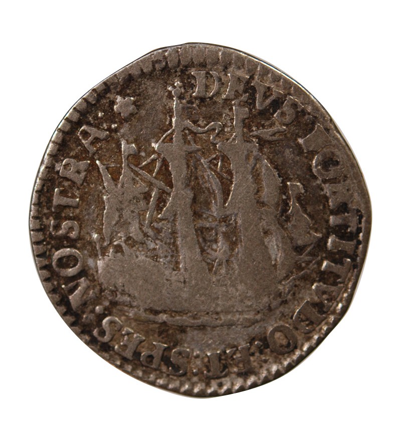 PAYS-BAS, FRISE OCCIDENTALE - 6 STUIVERS ARGENT 1705