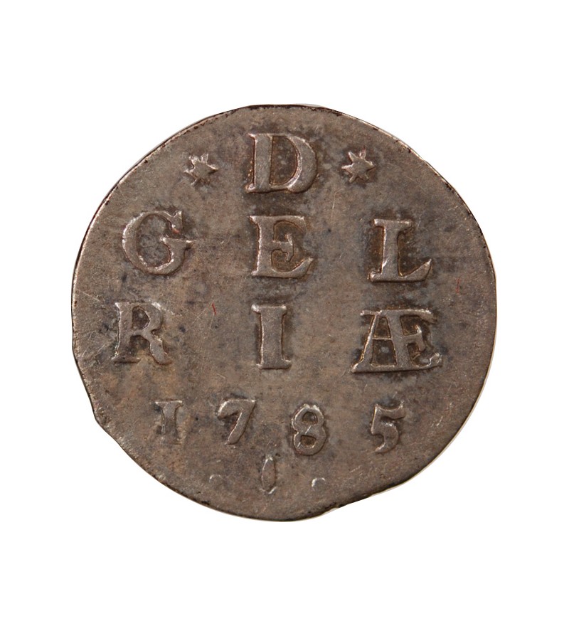 PAYS-BAS, GUELDRE - 2 STUIVERS ARGENT 1785