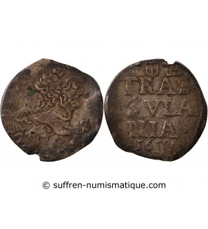 PAYS-BAS, OVERIJSSEL - 2 STUIVERS ARGENT 1618