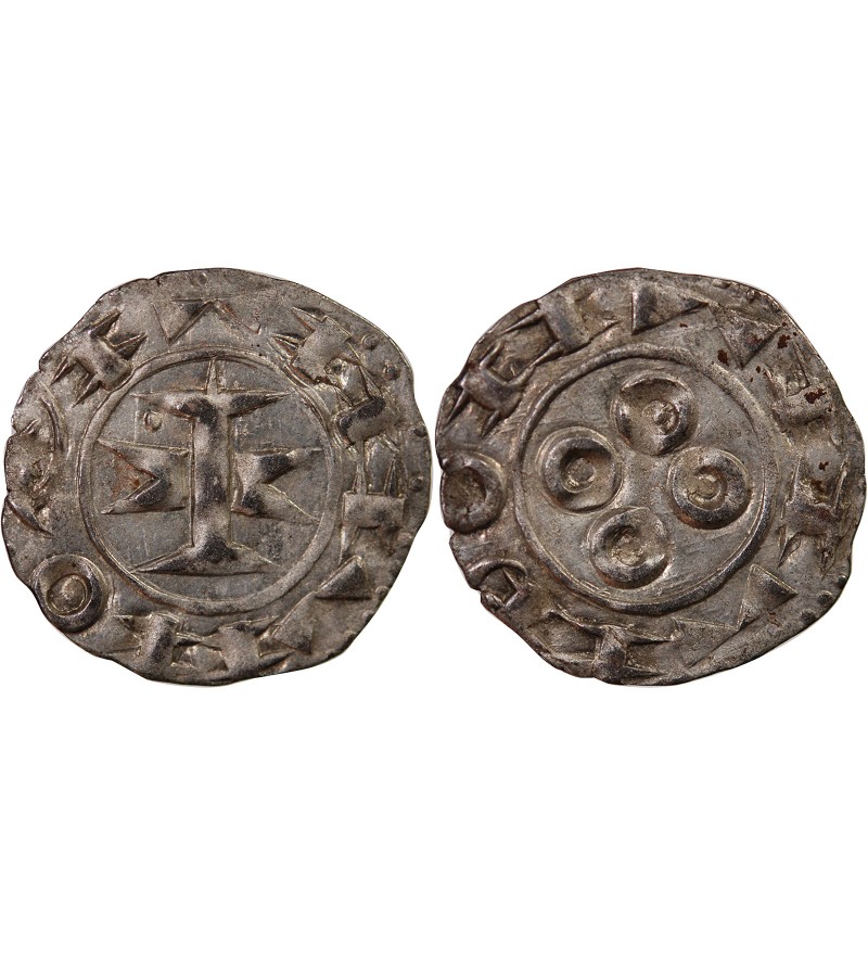 COMTÉ DE MELGUEIL, ÉVÊQUES DE MAGUELONE – DENIER 1080 / 1120