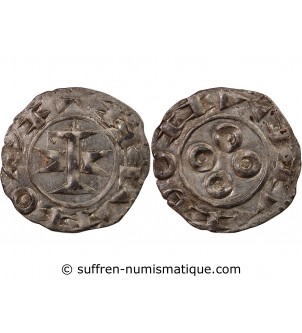 COMTÉ DE MELGUEIL, ÉVÊQUES DE MAGUELONE – DENIER 1080 / 1120