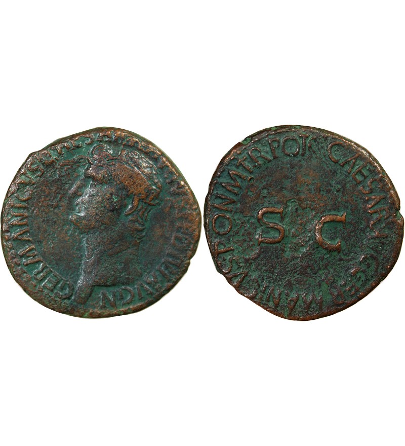 GERMANICUS - AS 40 / 42 ROME