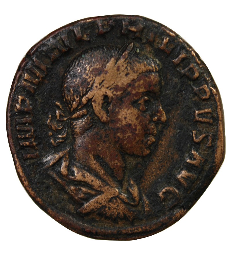PHILIPPE II - SESTERCE 247 ROME