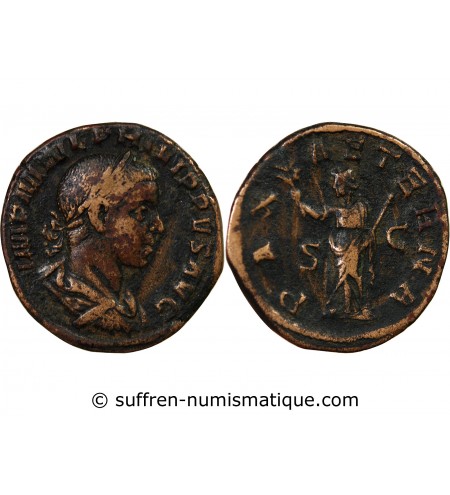 PHILIPPE II - SESTERCE 247 ROME