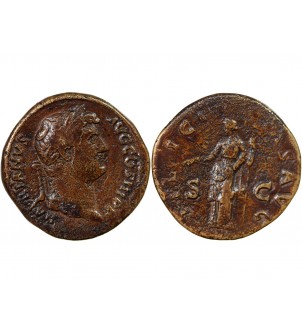 HADRIEN - SESTERCE 133 ROME 2