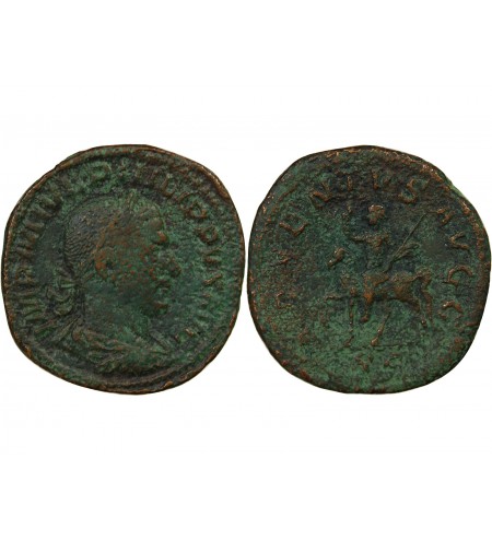 PHILIPPE Ier L'ARABE - SESTERCE 245 ROME