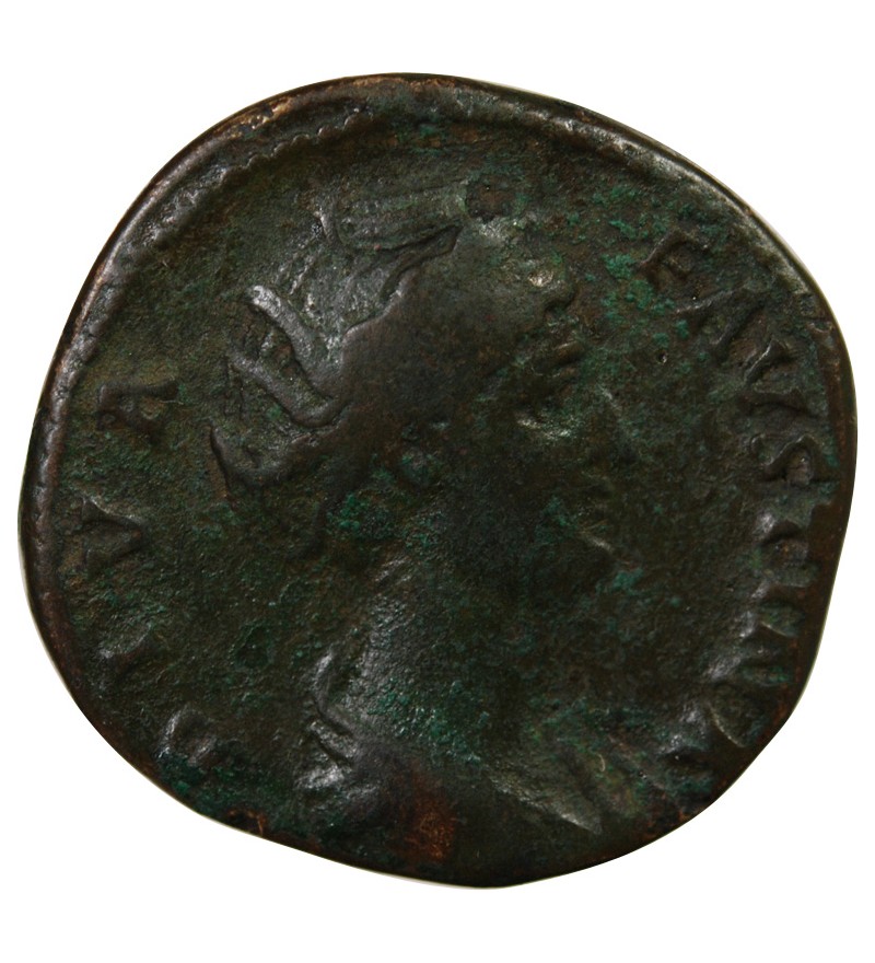 FAUSTINE MÈRE - SESTERCE 147 ROME