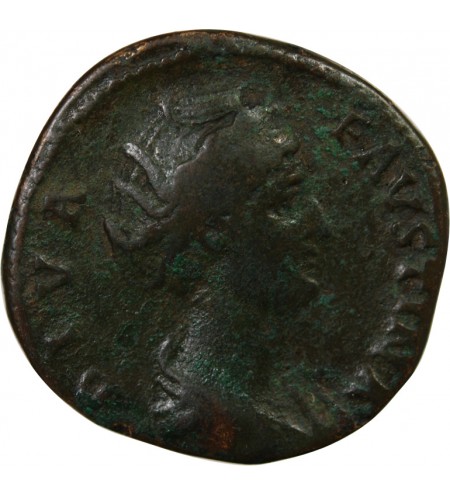 FAUSTINE MÈRE - SESTERCE 147 ROME