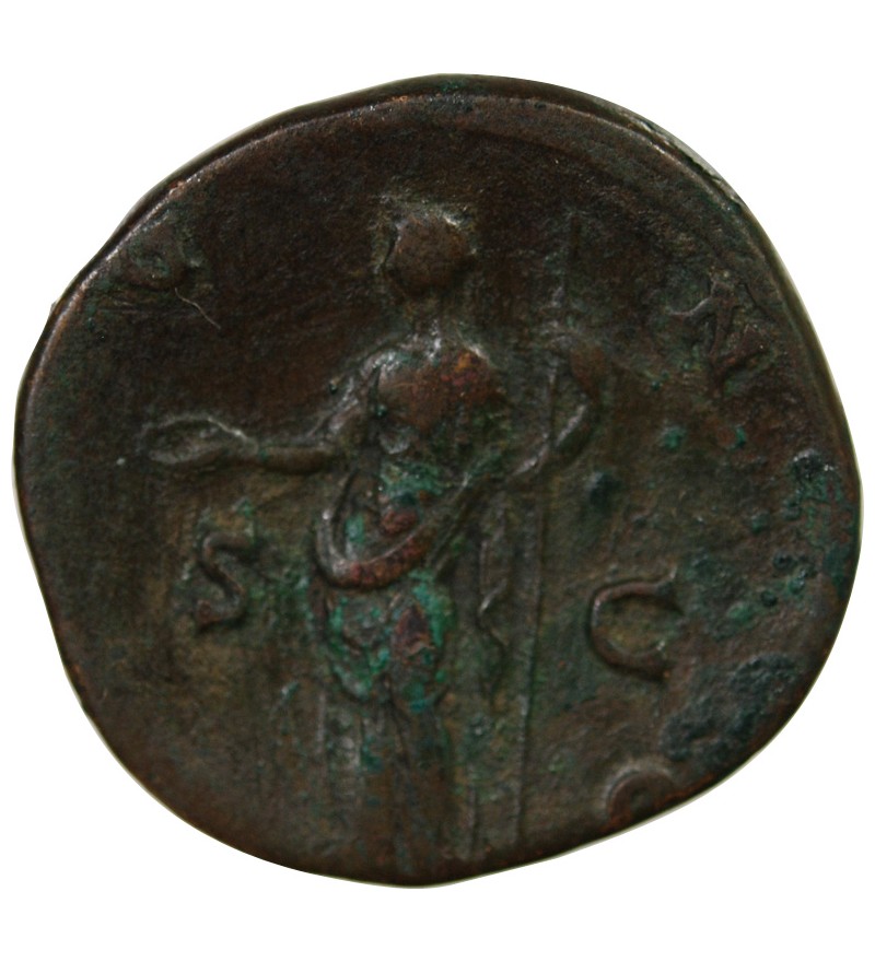 FAUSTINE MÈRE - SESTERCE 147 ROME