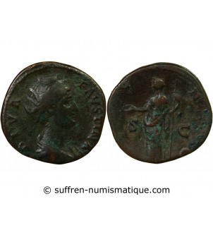 FAUSTINE MÈRE - SESTERCE 147 ROME