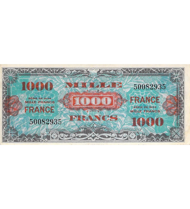 FRANCE, IMPRESSION AMÉRICAINE - 1000 FRANCS 1945 - SUP