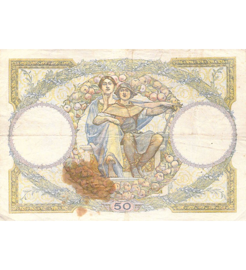 FRANCE, LUC-OLIVIER MERSON - 50 FRANCS 19/01/1933 - TB+