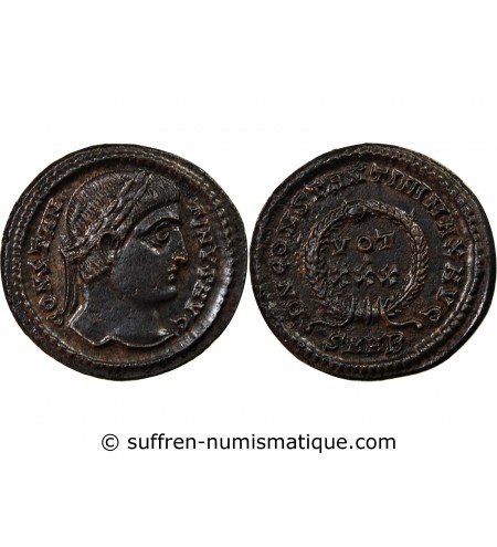 CONSTANTIN Ier - NUMMUS 325 / 326 HERACLEE