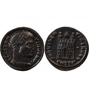 CONSTANTIN Ier - NUMMUS 328 THESSALONIQUE 2