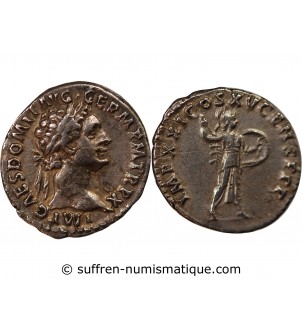 DOMITIEN - DENIER ARGENT 90 / 91 ROME